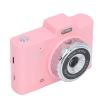 Alomejor Kids Camera, 1080P HD CCD Digital Camera with Dual Lens and 2.8 Inch Screen for Students Beginners Photography (Pink) view 3