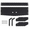 for Mini-B 2WD 1/16 1Set Carbon Fiber Rear Wing Spoiler Plate RC for Buggy Truck Model Upgrade Parts Rc Upgrade Components view 1