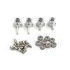 RC Models Parts For WLtoys 284161 284010 284131 K989 K979 K969 P929 P939 1/28 RC Car Parts Metal Upgrade Front And Rear Cup Bearing(White) view 1