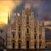Milan Cathedral Church Jigsaw Puzzle 1000 Piece for Adults Kids - Italy Europe Travel Nature Landscape Wooden Toy, Challenging Fun Game, Christmas Home Decor, Gift view 1