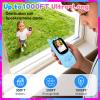 Video walkie talkies for Kids,2 Pack Rechargeable Kids Walkie Talkies can Send Message,Christmas Birthday Gifts for Kid Age 3-12,Portable Toddler Toy for 4 5 6 7 8 9 Year Old Girl Boy (Pink/Blue) view 2