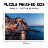 1000 Piece Jigsaw Puzzle for Adults Teens - Rainbow Jello Shots Stacked in Clear Cup Design, Fun Challenging Toy, Christmas Home Decor & Creative Gift view 2