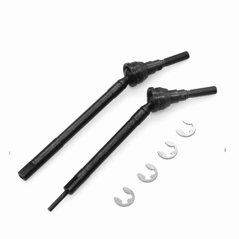 2 Pcs for CC02 Front Axle CVD Kit 54984 Upgrade Accessories for Models Tam-iya Benz G500 Unimok RC Climbing Cars
