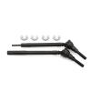 2 Pcs for CC02 Front Axle CVD Kit 54984 Upgrade Accessories for Models Tam-iya Benz G500 Unimok RC Climbing Cars view 3