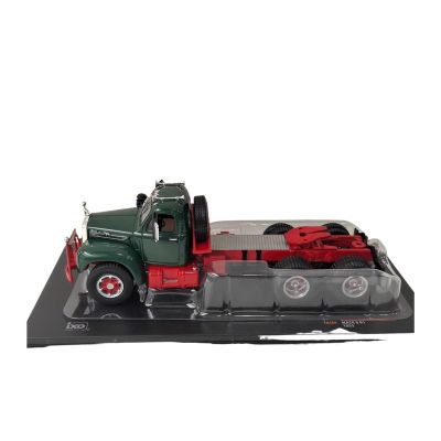 1:43 for Mack B 61 1953 Truck and Trailer Alloy Car Model Collector's Edition Display