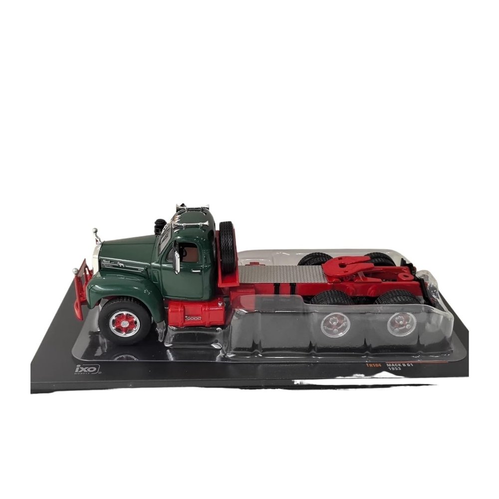 1:43 for Mack B 61 1953 Truck and Trailer Alloy Car Model Collector's Edition Display