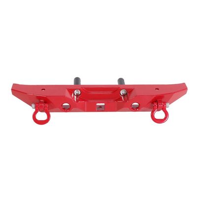 for 1/12 RC car MN128 RC Upgrade Metal Rear Bumper Pull-Out Trailer Modification Trailer Hook Parts Accessories can be Installed(Red)