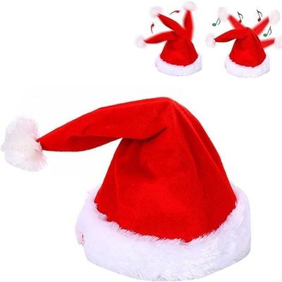 2026 New Electric Christmas Hat, Singing and Dancing Electrics Xmas Hats, Swing Musical Funny Toy Hat for Party Supplies (1)