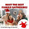2026 New Electric Christmas Hat, Singing and Dancing Electrics Xmas Hats, Swing Musical Funny Toy Hat for Party Supplies (1) view 2