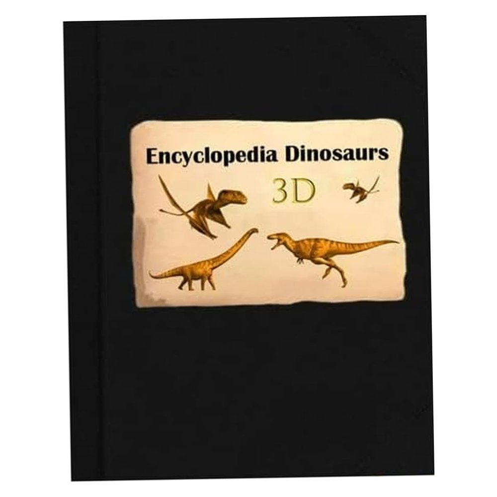 Encyclopedia Prehistorica Dinosaurs 3D Pop-Up Book, Interactive Dinosaur Encyclopedia for Children & Kids Education