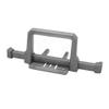 Aluminum Alloy for 1/10 RC Car TRX4 Classic Metal Front Bumper with Rear Bumper for 1/10 RC Crawler TRX-4 Upgrade Parts(Front Gray) view 1