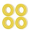 4PCS for Wat-erpr-oof 2.2" Silicone Rubber Insert Foam for 1/10 RC Crawler Truck Wheel Tyre AXIAL SCX10 Wraith(Yellow 4pcs) view 1