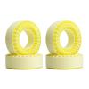 4PCS for Wat-erpr-oof 2.2" Silicone Rubber Insert Foam for 1/10 RC Crawler Truck Wheel Tyre AXIAL SCX10 Wraith(Yellow 4pcs) view 2