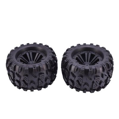 2pcs for ZD 12mm Racing HEX &125mm Wheels Tires for 1/10 Monster Truck Off Road HPI HSP Savage XS TM Flux LRP
