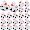 SCIONE 28 Pcs Football Rubber Ducks Bulk - 2 Inch 2026 World Soccer Party Favors- Small Rubber Duck Figurines for Kids Birthday Party Favors, School Classroom Rewards and Carnival Prizes view 1
