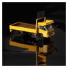 1/76 for Isuzu Alloy Trailer Car Model Yellow Convertible Transport Vehicle Miniature Ornaments view 4