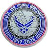 2025 US Air Force Birthday Commemorative Challenge Coin, Military Collectible view 2