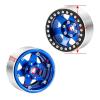 4Pcs Metal Alloy 1.9 Inch 30mm Width Beadlock Wheel Rims Hubs for Axial SCX10 D90 1/10 RC Crawler Car Truck Parts(Titanium 4Pcs) view 4