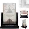 6.2" Galton Board, Probability Demonstration Model with Bell Curve, Providing Visual Representation Design, Effective Statistical Law Demonstration, for Physics Education, Random Distribution view 1