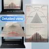 6.2" Galton Board, Probability Demonstration Model with Bell Curve, Providing Visual Representation Design, Effective Statistical Law Demonstration, for Physics Education, Random Distribution view 4