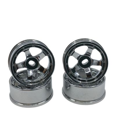 20mm Metal 5 Bells Wheel Hub Electroplating for 1/28 RC Car MINI-Q BZ DRZ AMZ XRX Kyosho Mini-Z AWD MA020 K989(2wide2narrow)