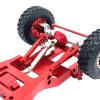 AQWBTYD Compatible with MN MN82T LC79 MN82S for MN82 Rc Car Upgrade Modification Accessories Parts Metal Fixed Pull Rod RC Assortment(Silver) view 3