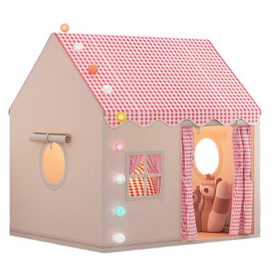 Indoor Playhouse for Kids - Large Kids Play Tent for Boys and Girls with for and with | Secret Base Bed Playhouse with Spacious Design, Fun Activity Tent