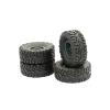 RC Accessories for Wpl B14 C24 Fy001 1/16 Military Truck rc Car 4pcs Track Wheels Spare Parts Accessories Upgrade Component(Green) view 3
