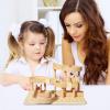 Marble Track | Wooden Funny Educational Games - Marble Maze Game Race Track STEM Toys,for Boys Girls Kids Classroom Home School Kindergarten Birthday Christmas view 2