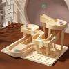 Marble Track | Wooden Funny Educational Games - Marble Maze Game Race Track STEM Toys,for Boys Girls Kids Classroom Home School Kindergarten Birthday Christmas view 3
