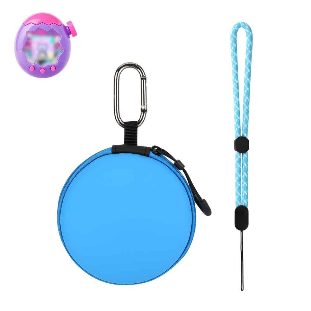 Beautyflier Hard Carrying Case for Tamagotchi Paradise Virtual Interactive Pet Game Machine, Portable Anti-Drop Holder, Case Only (Blue)