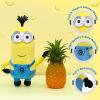 (2 Pack) 10" Minions Stuffed Animals Plush Toys (Kevin) + Minions Insulated Water Bottle with Straw 27 oz Travel Tumbler with Lid view 4