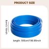 Menolana Flexible Race Car Ramp Track Racetrack Rolls up for Ages Children Birthday Gift Lightweight Versatile Kids Toy Bendable, Blue, 5m view 2
