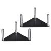 2 Clear Football Ball Holders Sturdy Portable Showcases Shelves for Office Home Decoration Acrylic Football Display Stand view 1