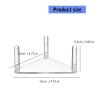 2 Clear Football Ball Holders Sturdy Portable Showcases Shelves for Office Home Decoration Acrylic Football Display Stand view 4