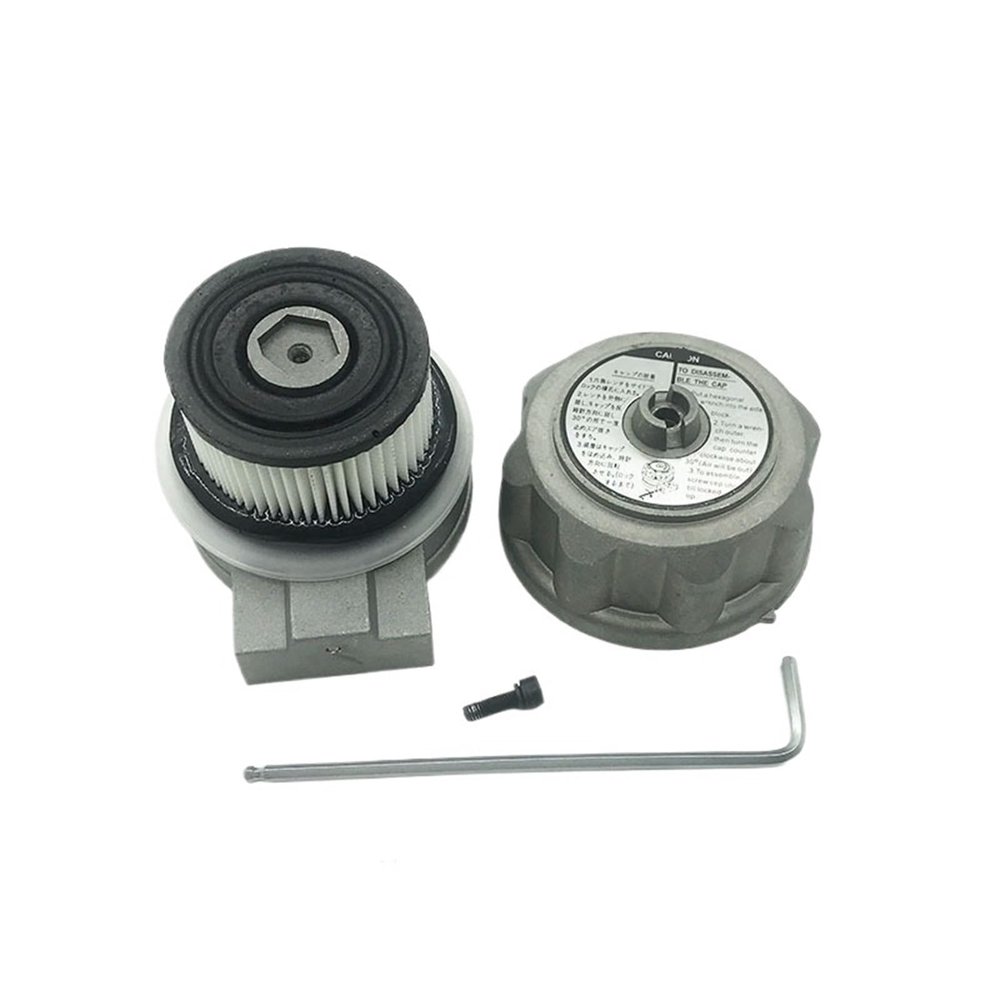 HETSCS Excavator Parts for 210 200 450 820 700 Hydraulic Tank Cover Breathing Filter Assembly with(Upper lid)
