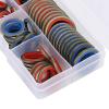 80pcs Gasket Wa Kit, Rubber O Assortment, Nitrile Rubber Gasket Oil Heat ith Various Sizes 6 20 for Autoes Macry Pipes Valves view 2