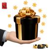 2026 Annoying Nested Screw Gift Box  Funny Prank Box for Cash or Small Gifts, Gag Gift for Friends and Family (Black,1) view 1