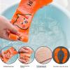 3. Washable Static Toilet Seat Protector Soft Plush Pad With Quick Adhesive For Home Bathroom Comfort Bathroom Toilet Cover view 4