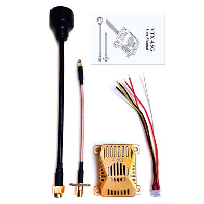Bloepum 4.5G 2.5W FPV VTX Kit 16CH FPV Video Transmitter for FPV RC Racing Drone Long Range Transmission