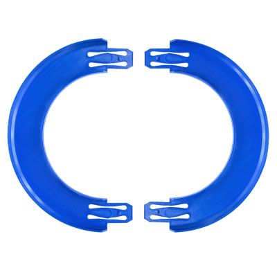 K TOMOTO Curved Track Pieces 180 Degree Banked Turn Compatible with Hot Wheels, Racetrack Connectors, 2 Packs