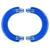 K TOMOTO Curved Track Pieces 180 Degree Banked Turn Compatible with Hot Wheels, Racetrack Connectors, 2 Packs view 1