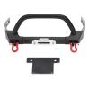RC Upgrade Bumper Compatible with Axial SCX10 SCX10 II 90046 for Traxxas TRX-4 1/10 RC Crawler Upgrade Parts Accessories RC Car Metal Front Bumper view 1