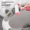 3. Washable Static Toilet Seat Protector Soft Plush Pad With Quick Adhesive For Home Bathroom Comfort Bathroom Toilet Cover view 3