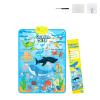 Talking Wall Chart for Kids  English & Spanish, Learning Poster with Songs, ABCs, Numbers, Animal Words Piano, Bilingual Toys with Interactive Touch Buttons for Toddlers 16 (Ocean) view 1