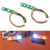RC lights kit For Tamiya For Scania R620 For Volvo For Benz For Man Tgx 1/14 1 Pair Taillight Upgrade Light Board Rc Dump Truck Tipper Car view 3