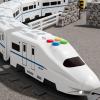 Electric Train Toy Freely  Sleek Versatile Portable Assembled Simulation Railway Lights, Durable, Music Boys Girls, Children Birthday Holiday | Boys Girls Children Birthday Holiday view 3