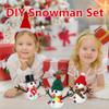 Christmas Stocking Stuffers for Kids, Build a Snowman Kit with Air Dry Modeling Clay, Christmas Crafts for Kids Ages 4-8, Creative Xmas Gifts for Boys Girls and Holiday (White 41pcs) view 3