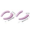 3. Washable Static Toilet Seat Protector Soft Plush Pad With Quick Adhesive For Home Bathroom Comfort Bathroom Toilet Cover view 3