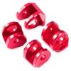 Rc Car Parts For Arrma 1/18 For Granite For Grom 1/14 For Typhon For Mojave Aluminum Alloy Front Rear Shock Cap Protector RC Car Parts(Red) view 2